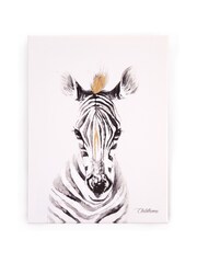 Childhome Multi Zebra Wall Art - Image 3 of 3