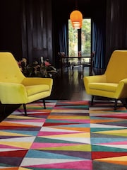 Asiatic Rugs Multi Funk Wool Rug - Image 1 of 6