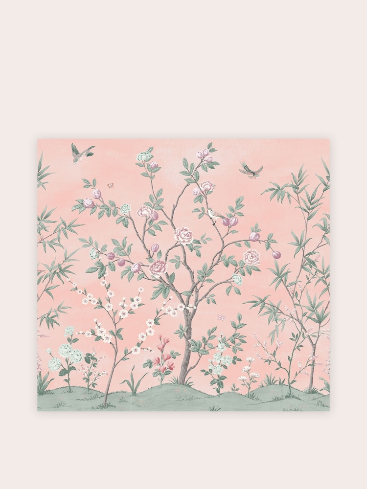 Laura Ashley Blush Eglantine 3M Mural - Image 2 of 4