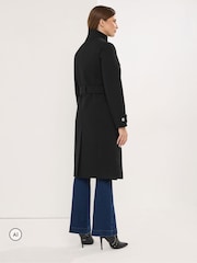 Melns - Star by Julien MacDonald militārajā mētelī - Attēls 3 no 6