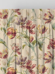 Laura Ashley Red Gosford Made to Measure Curtains - Image 5 of 8