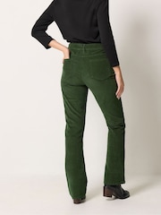 M&Co Green Bootcut Corduroy Trousers - Image 3 of 6