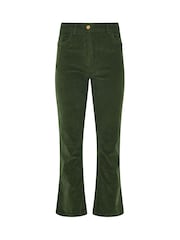 M&Co Green Bootcut Corduroy Trousers - Image 5 of 6