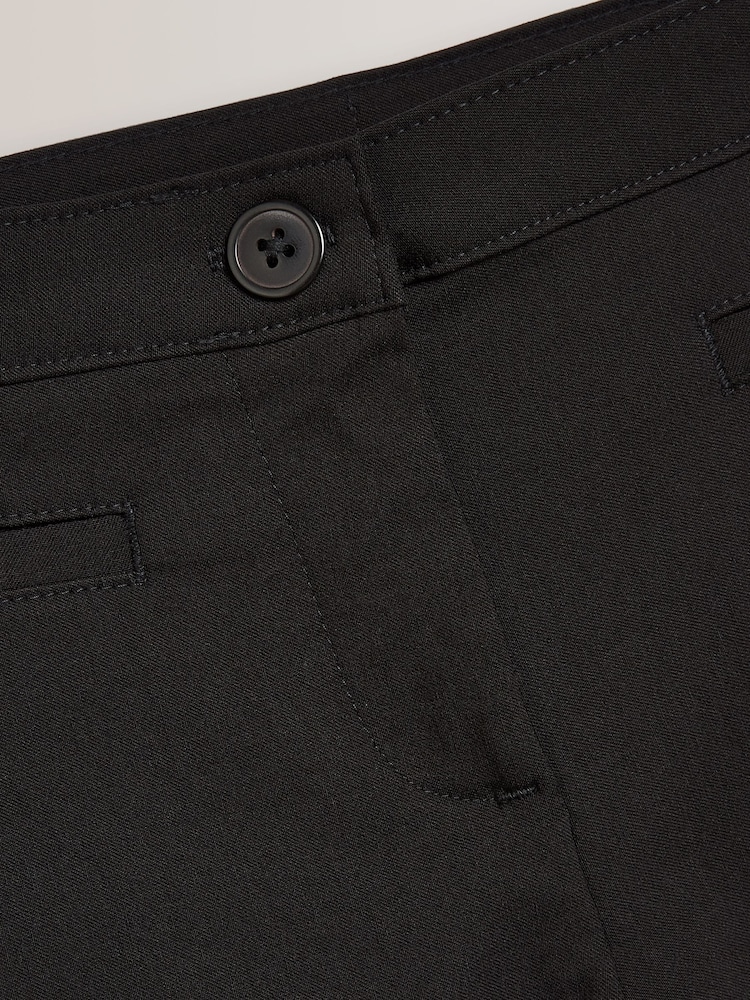 Black Skinny Stretch School Trousers 2 Pack (3-17yrs) - Image 4 of 4