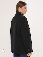 Star by Julien MacDonald Black Pea Coat - Image 3 of 6