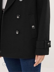 Star by Julien MacDonald Black Pea Coat - Image 4 of 6