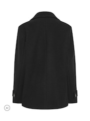 Star by Julien MacDonald Black Pea Coat - Image 6 of 6