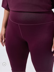 Yours Curve Red Active Flared Leggings - Image 4 of 6