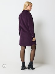 M&Co Purple Cord Pocket Dress - Image 3 of 6