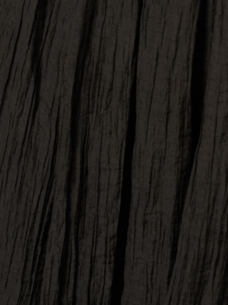 Adrianna Black Organdy Midi Dress - Image 6 of 6