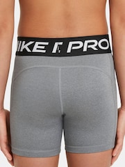 Nike Grey Marl 3 Inch Dri-FIT Pro Shorts - Image 4 of 7