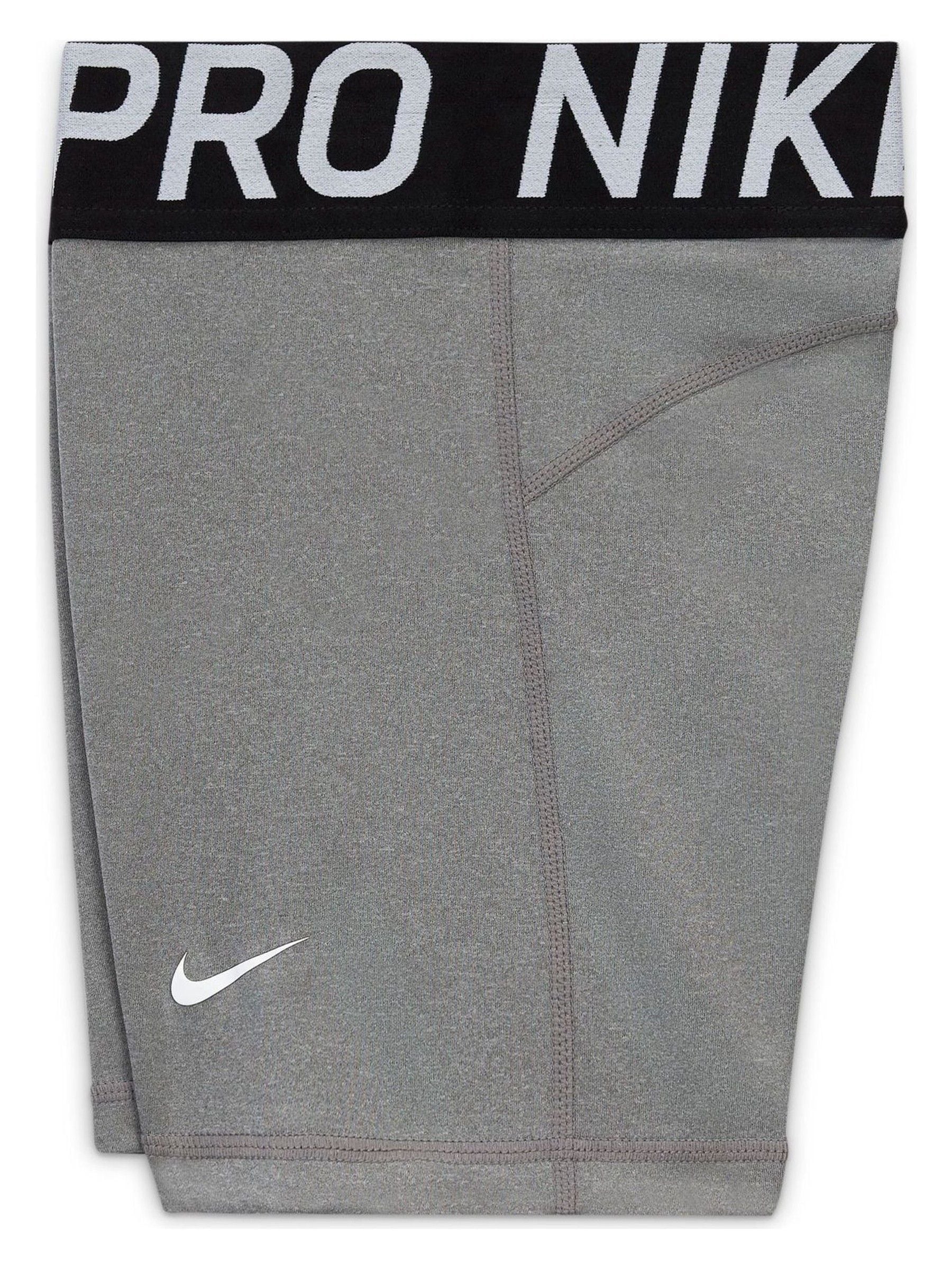 grey nike pros shorts