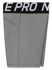 Nike Grey Marl 3 Inch Dri-FIT Pro Shorts - Image 7 of 7
