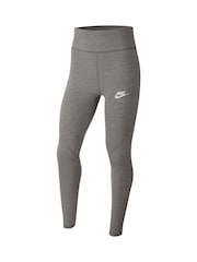 Nike Grey Favourites High Waisted Leggings - Image 6 of 7