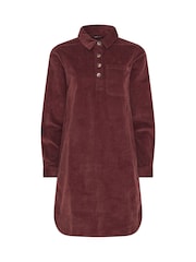 M&Co Brown Cord Pocket Dress - Image 5 of 6