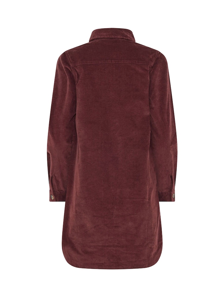 M&Co Brown Cord Pocket Dress - Image 6 of 6 M&Co Brown Cord Pocket Dress - Image 6 of 6