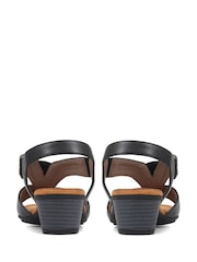 Pavers Black Pavers Natural Heeled Slingback Sandals - Image 2 of 5