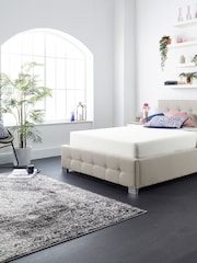 Aspire Furniture Beige End Lift Ottoman Storage Bed - Image 3 of 5