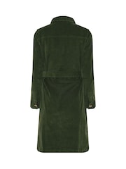 M&Co Green Corduroy Midi Shirt Dress - Image 6 of 6