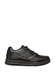 Skechers Black Nampa Wyola Slip Resistant Womens Trainers - Image 1 of 5