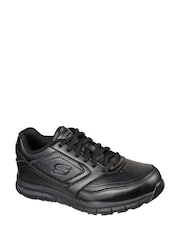 Skechers Black Nampa Wyola Slip Resistant Womens Trainers - Image 3 of 5