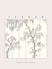 Laura Ashley Purple Wisteria Garden 3M Mural - Image 3 of 4