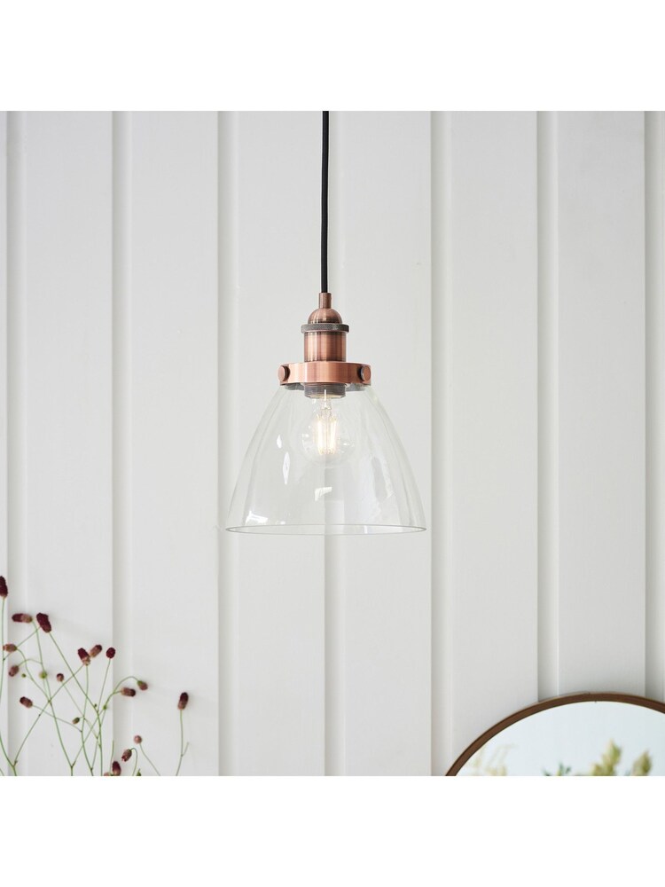 Gallery Home Copper Pierre Ceiling Light Pendant - Image 2 of 6