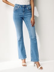 Mid Blue Wash Supersoft Bootcut Jeans - Image 1 of 6