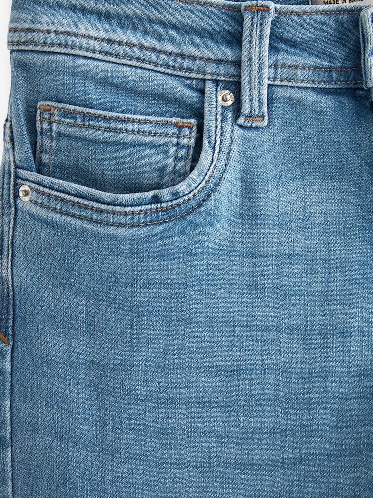 Mid Blue Wash Supersoft Bootcut Jeans - Image 6 of 6
