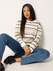 M&Co Petite Fairisle džemperis - Attēls 1 no 6