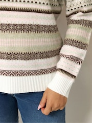 M&Co Petite Fairisle džemperis - Attēls 4 no 6