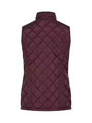 M&Co Purple Quilted Gilet - Image 6 of 6