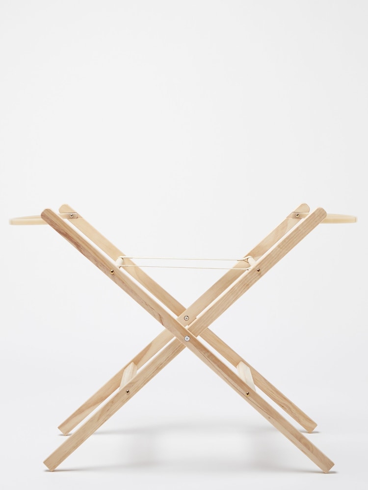 The Little Green Sheep Natural Moses Basket Stand - Image 1 of 3