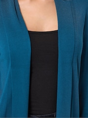 M&Co Blue Shawl Collar Cardigan - Image 4 of 6