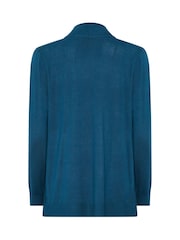 M&Co Blue Shawl Collar Cardigan - Image 6 of 6