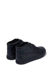 Kickers Black Youth Tovni Hi Leather Shoes - Image 8 of 13
