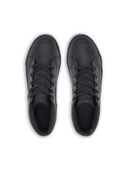 Kickers Black Youth Tovni Hi Leather Shoes - Image 9 of 13