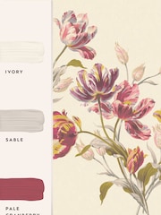 Laura Ashley Cranberry Gosford 3M Mural - Image 4 of 4