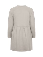 Yours Curve Natural Gathered Dress - Image 6 of 6