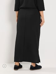 Yours Curve Black Tube Skirt - Image 3 of 6