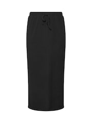 Yours Curve Black Tube Skirt - Image 5 of 6