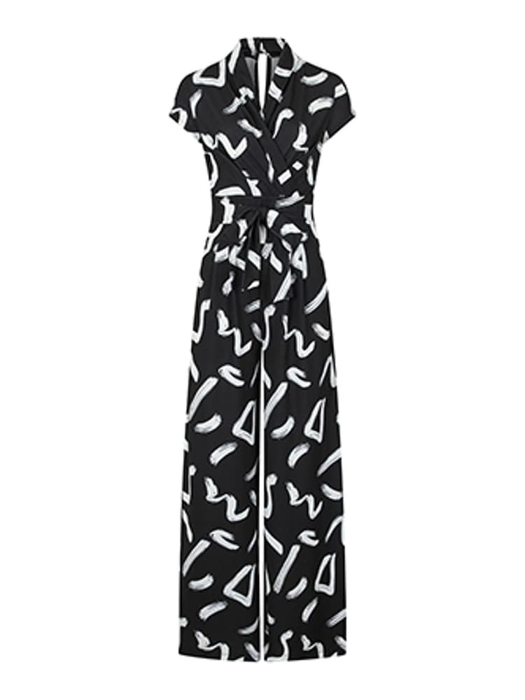 HotSquash Black Jersey Wide Leg Jumpsuit - Image 3 of 3
