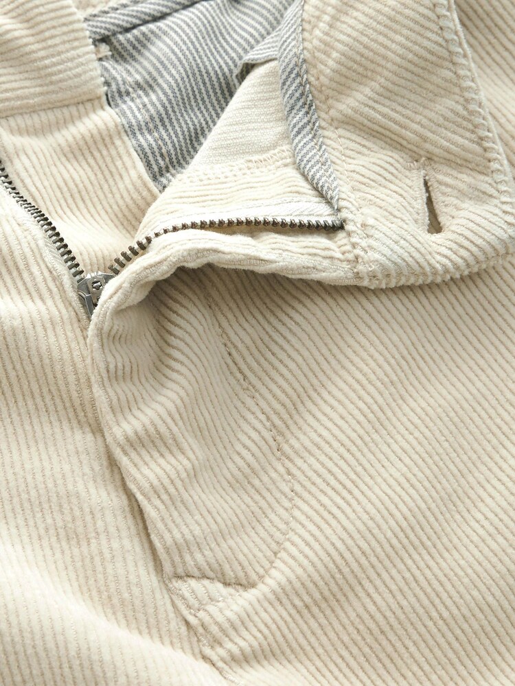 Blanc écru - Pantalon chino slim en velours côtelé - Image 9 of 11