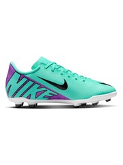 Nike Jr. Green Kids Mercurial Vapor 15 Club Firm Ground Football Boots - Image 3 of 11
