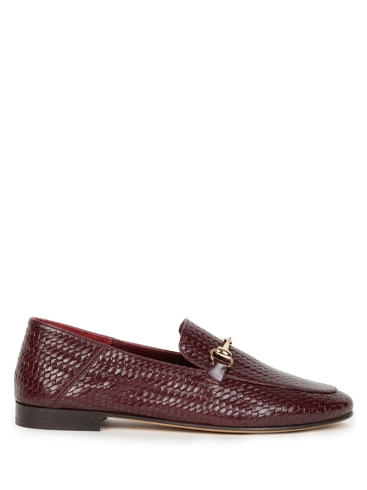 Bobbies Red Horsebit Loafers - Image 1 of 4