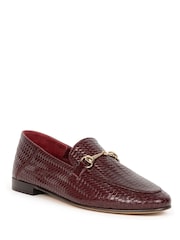Bobbies Red Horsebit Loafers - Image 2 of 4