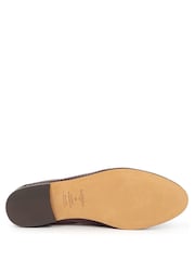 Bobbies Red Horsebit Loafers - Image 4 of 4
