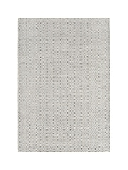 Asiatic Rugs Black Ives Jute And Chenille Rug - Image 1 of 1