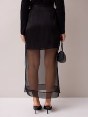Ro&Zo Sheer Midi Skirt - Slika 7 od 8