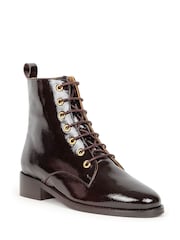 Bobbies Brown Lace Up Boots - Image 2 of 4